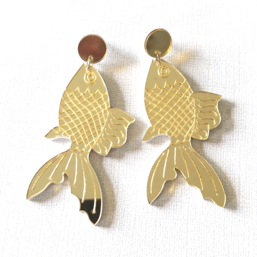 Cool Mom/Teacher Collection - Gold Goldfish